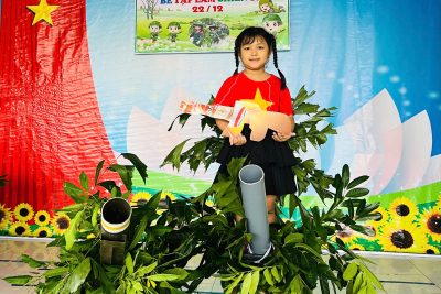 HOẠT ĐỘNG TRẢI NGHIỆM ” BÉ TẬP LÀM CHIẾN SĨ”  CỦA CÁC BÉ TRƯỜNG MN BÌNH LONG
